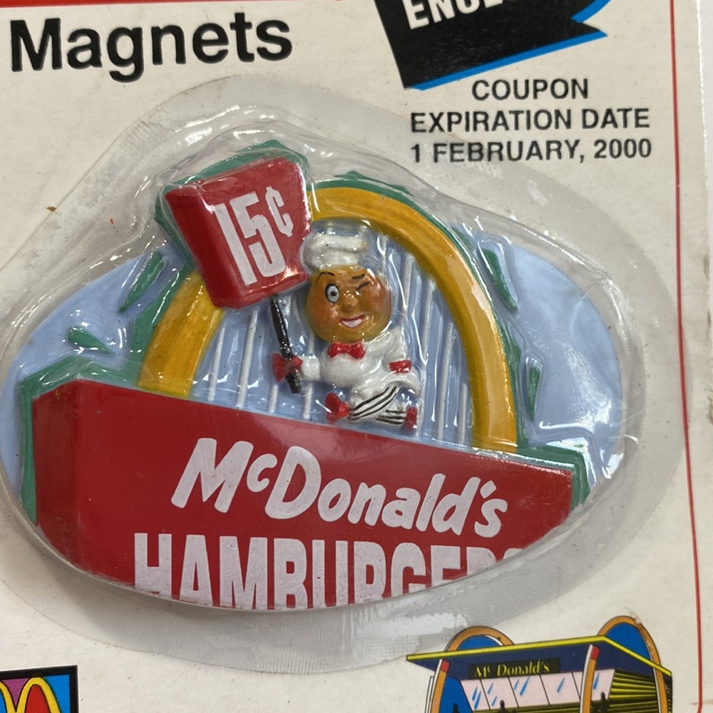 1999 McDONALD'S MAGNET - Picture 3 of 6